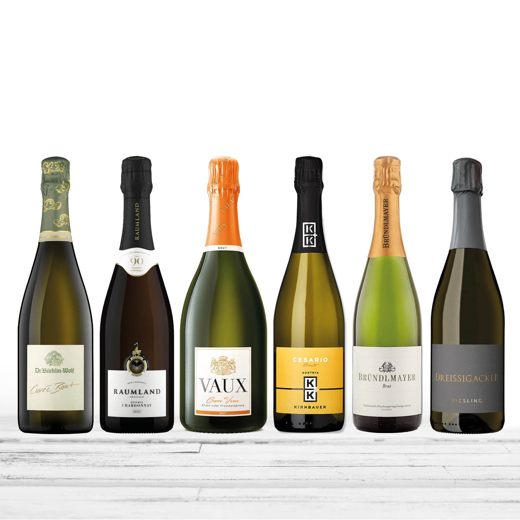 Probierpaket Winzersekt – 6 prickelnde Spezialitäten (6 x 0,75l)