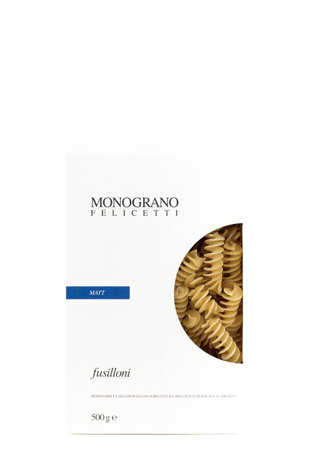 Felicetti Fusilloni di Granoduro Matt aus Hartweizen Bio 500 g