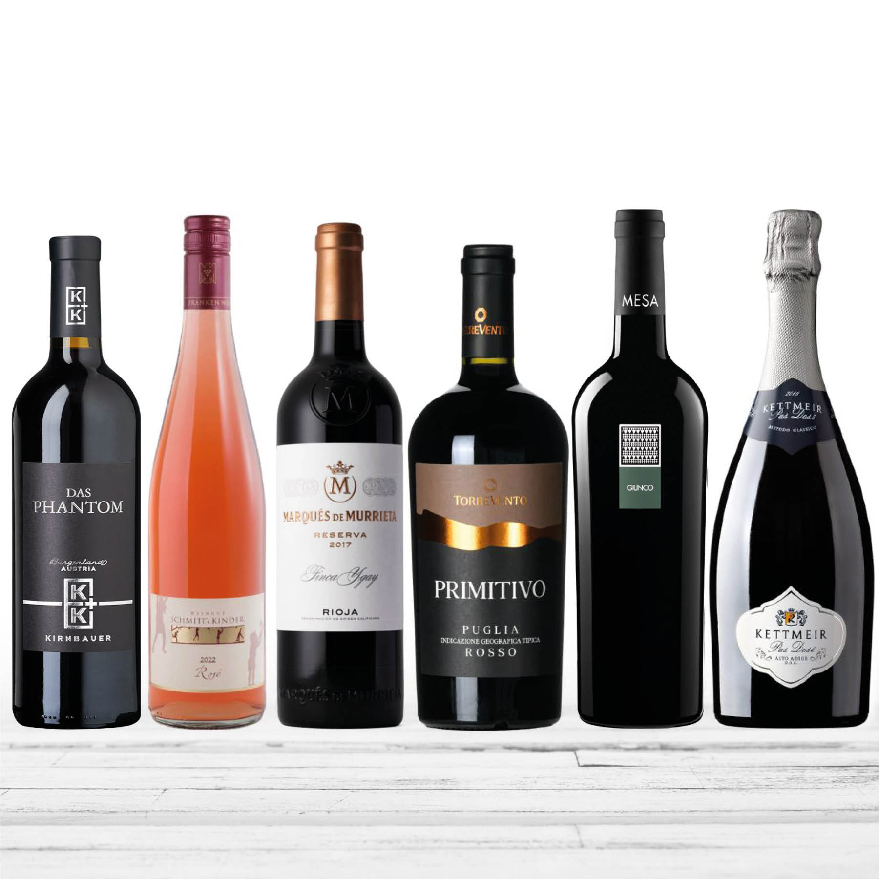 Probierpaket Wein mit Freunden „Highlights der Hausmesse“ (6 x 0,75 l)