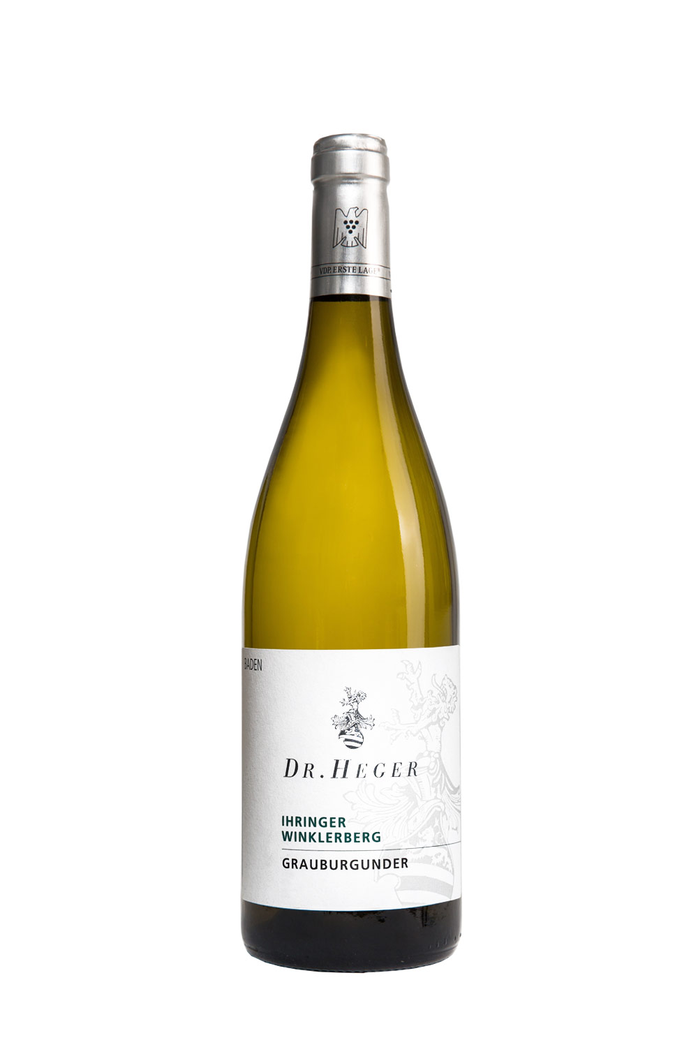 Weinhaus Dr. Heger Ihringer Winklerberg Grauburgunder VDP. Erste Lage trocken 2023