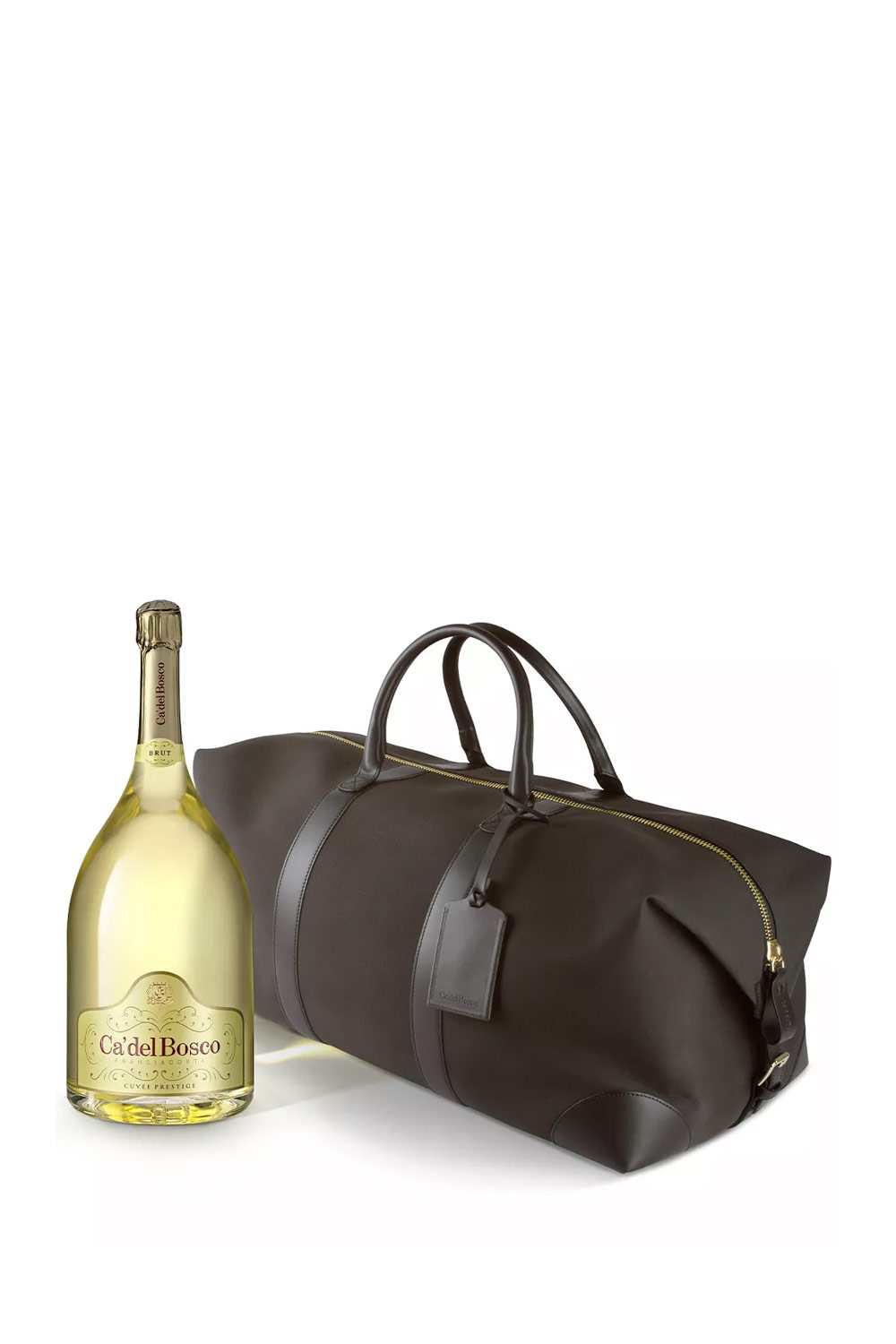 Ca´del Bosco Cuvée Prestige Franciacorta Brut Doppelmagnum Edizione 45 mit Tasche