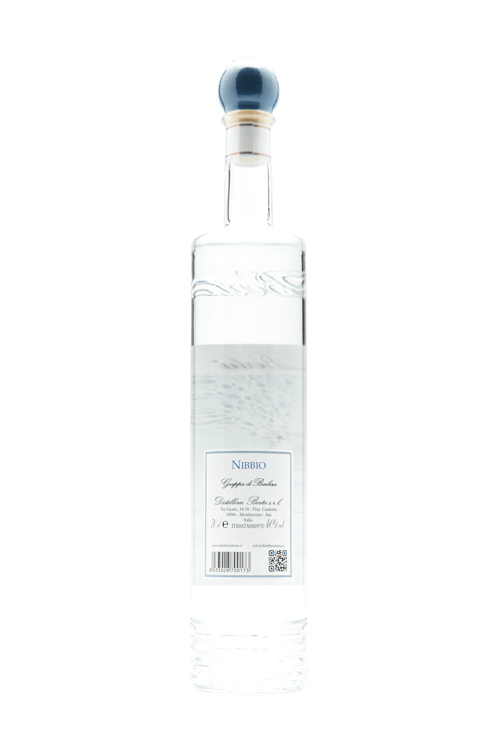 Berta Nibbio Grappa di Barbera