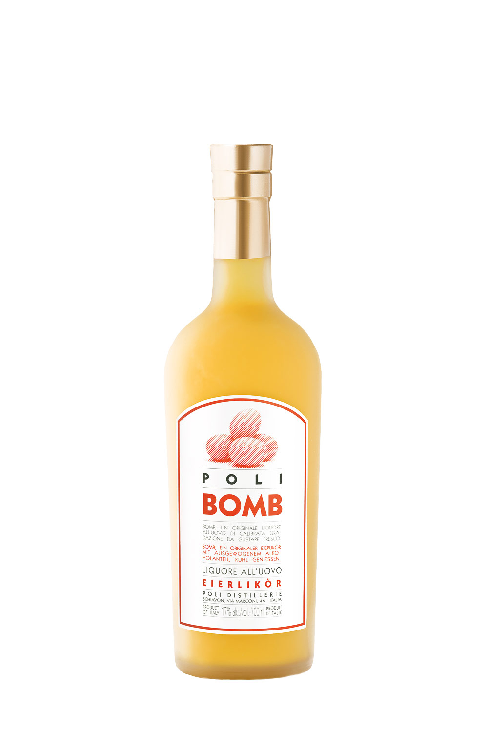 Poli Bomb Eierlikör 17% 0.7l