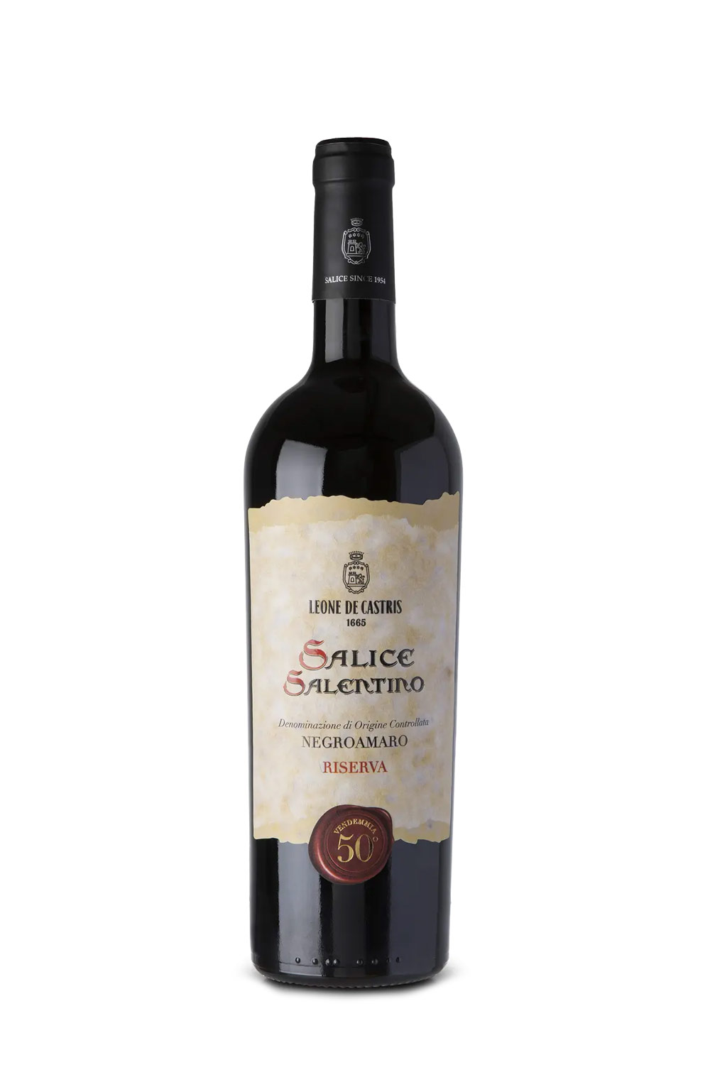 Leone de Castris 50° Vendemmia Salice Salentino Negroamaro Riserva DOC 2020
