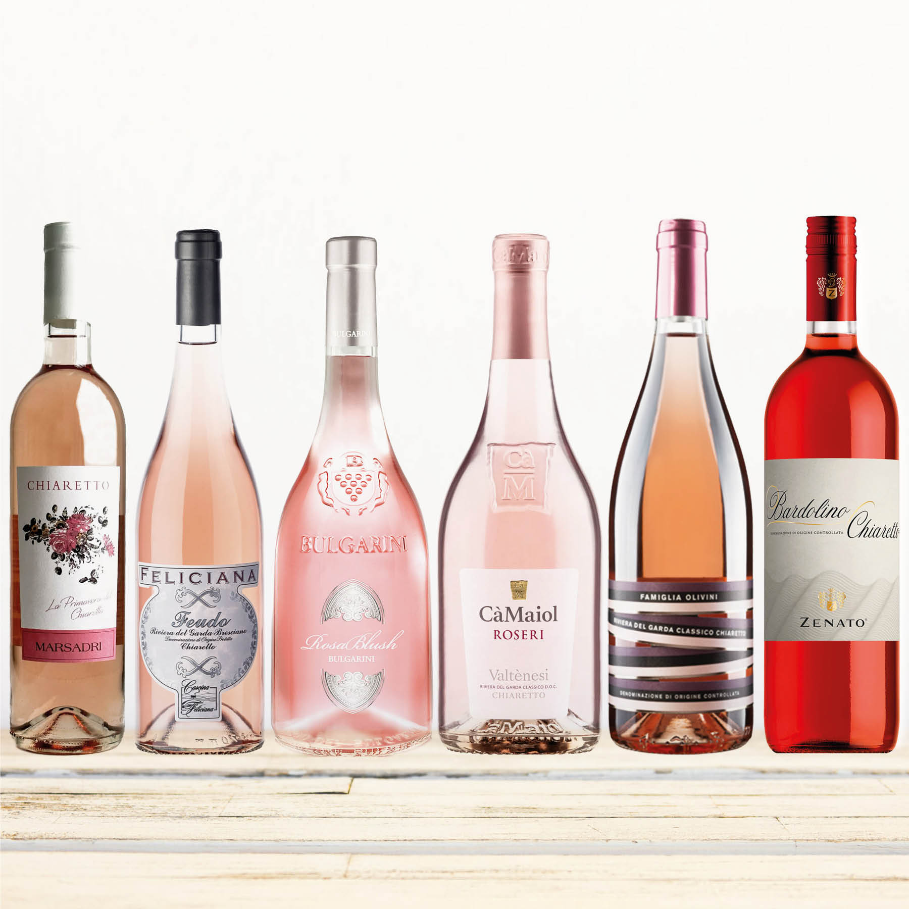 Probierpaket Chiaretto – 6 Roséweine vom Gardasee (6 x 0,75l)