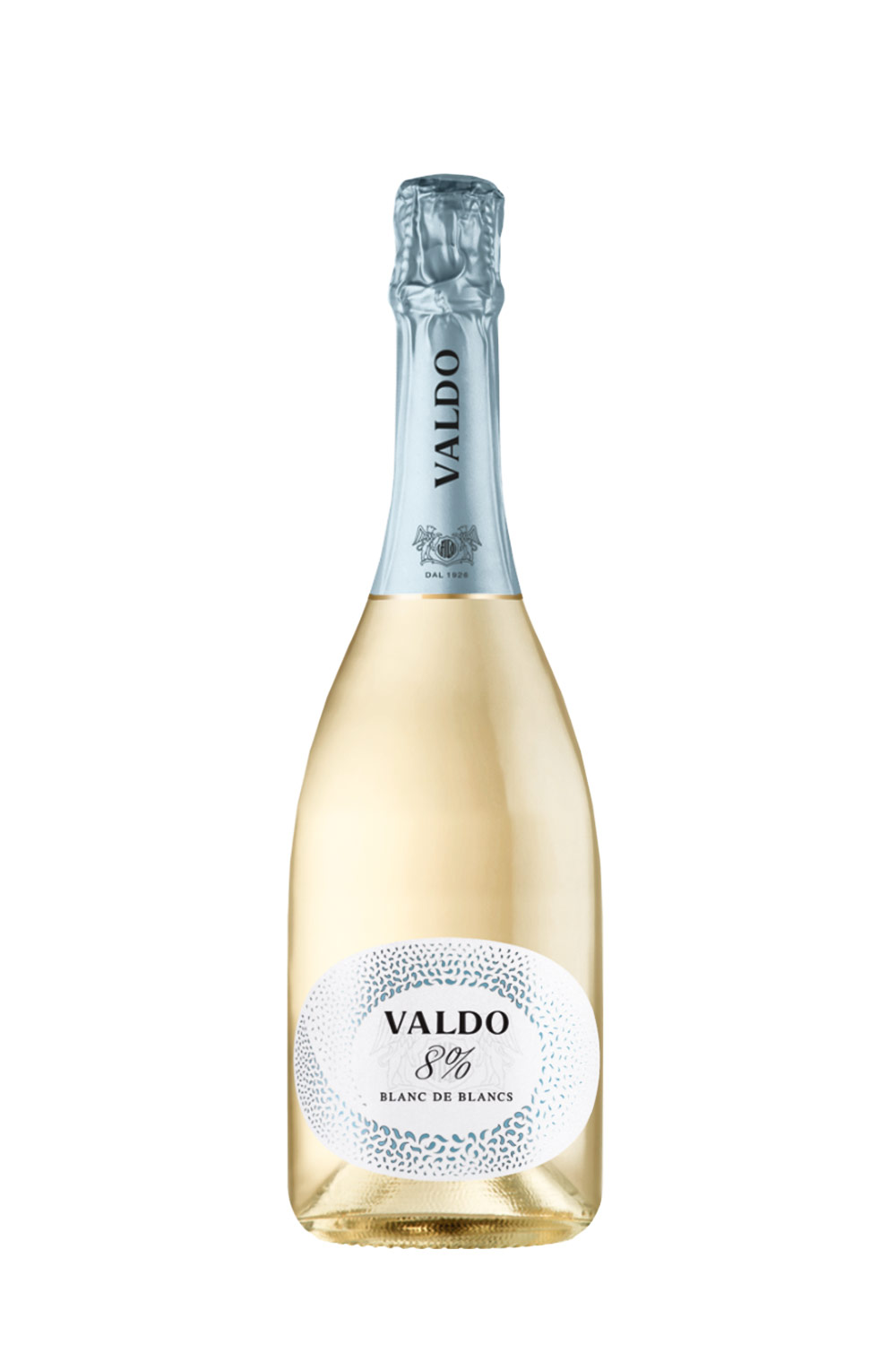 Valdo Spumante Blanc de Blanc 8% alc.