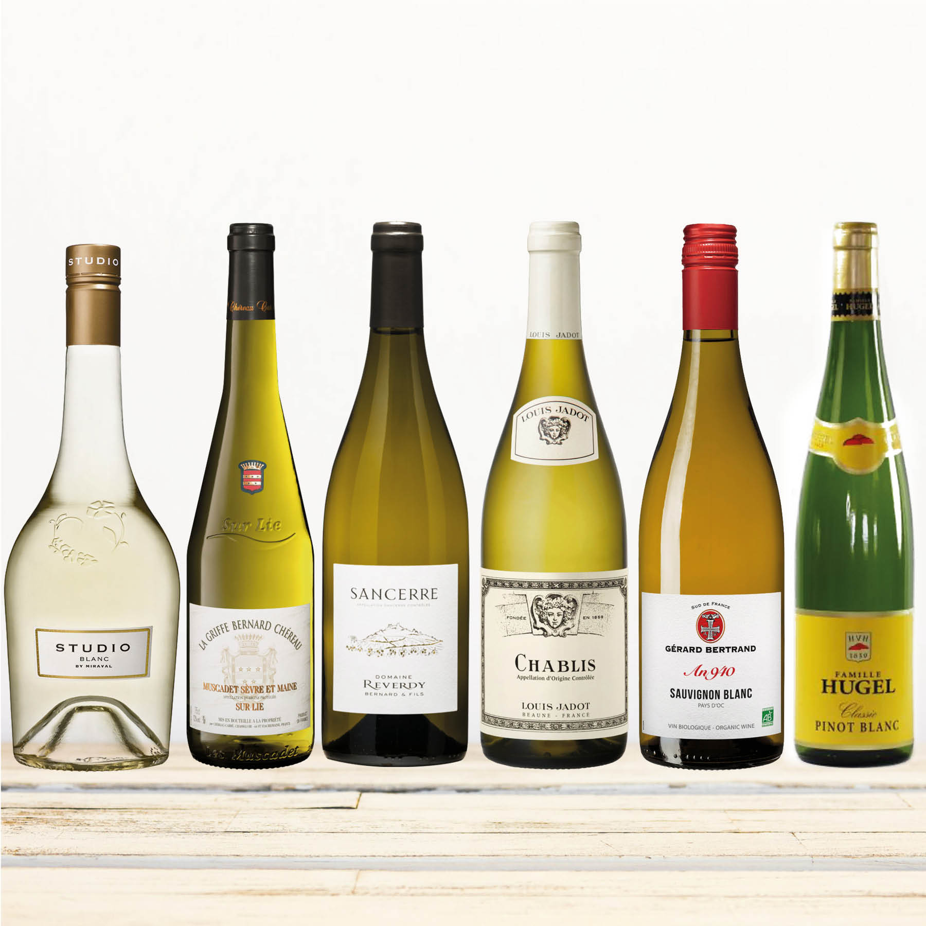 Probierpaket Die Weiße Vielfalt Frankreichs (6 x 0,75 l) 