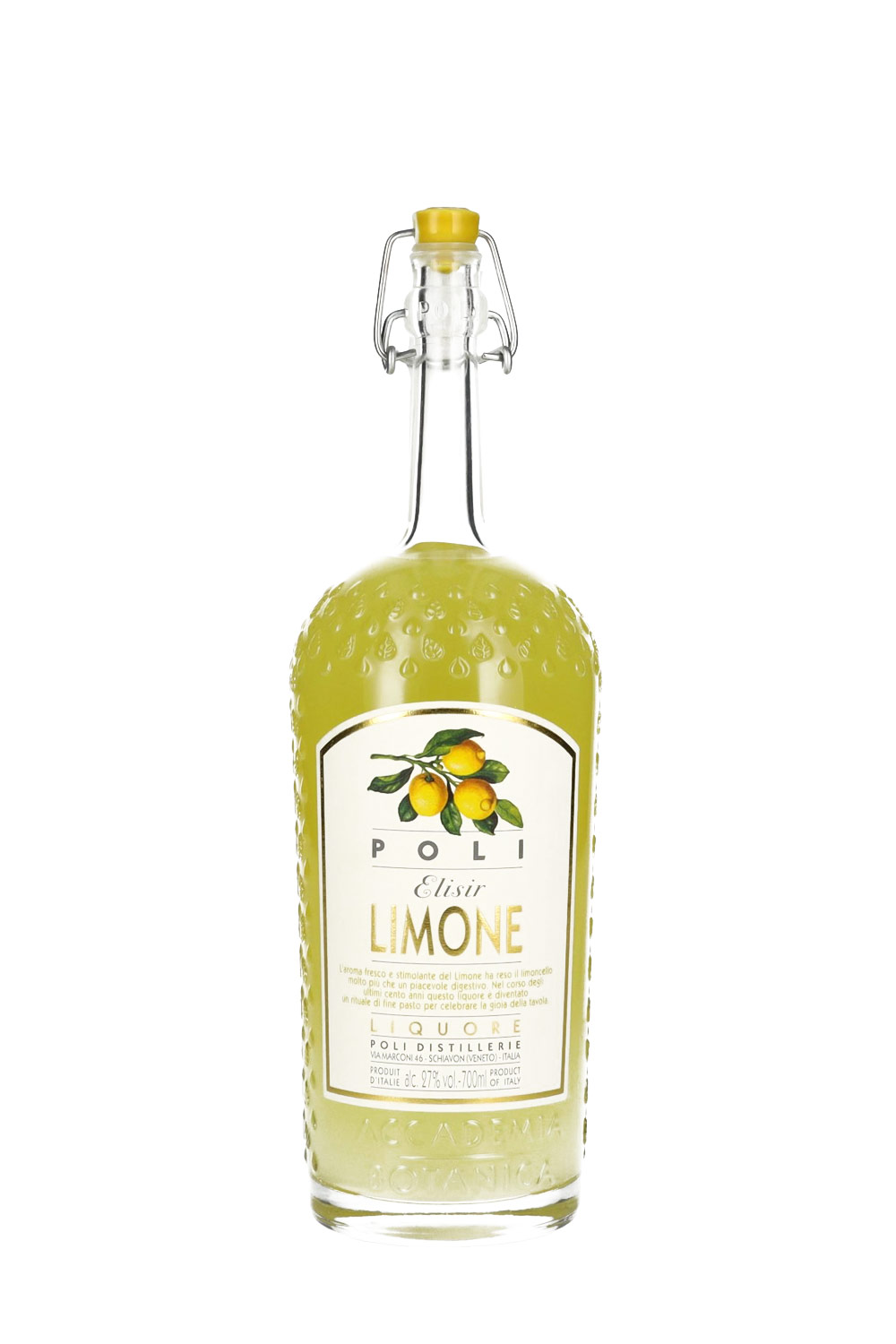 Poli Elisir Zitronenlikör 27% 0.7l