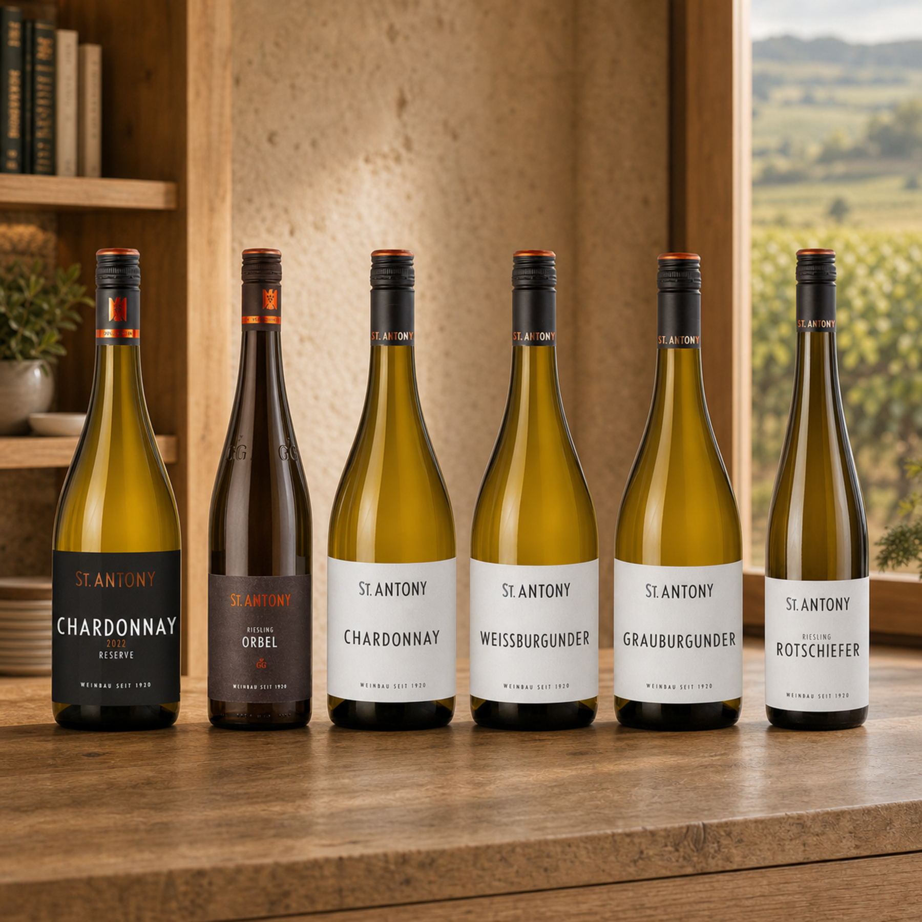 Probierpaket Weingut St. Antony aus Rheinhessen (6 x 0,75l)