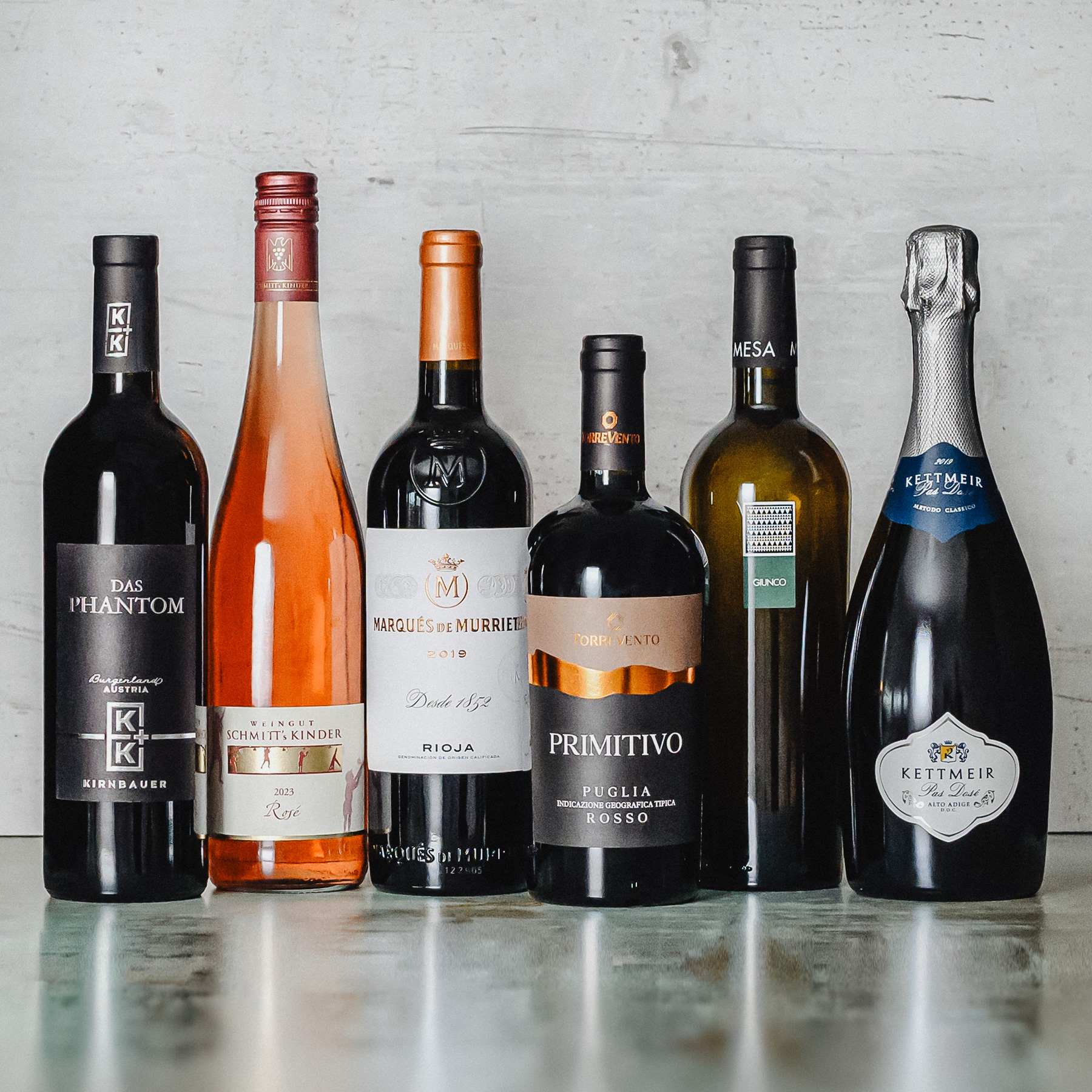 Probierpaket Wein mit Freunden „Highlights der Hausmesse“ (6 x 0,75 l)