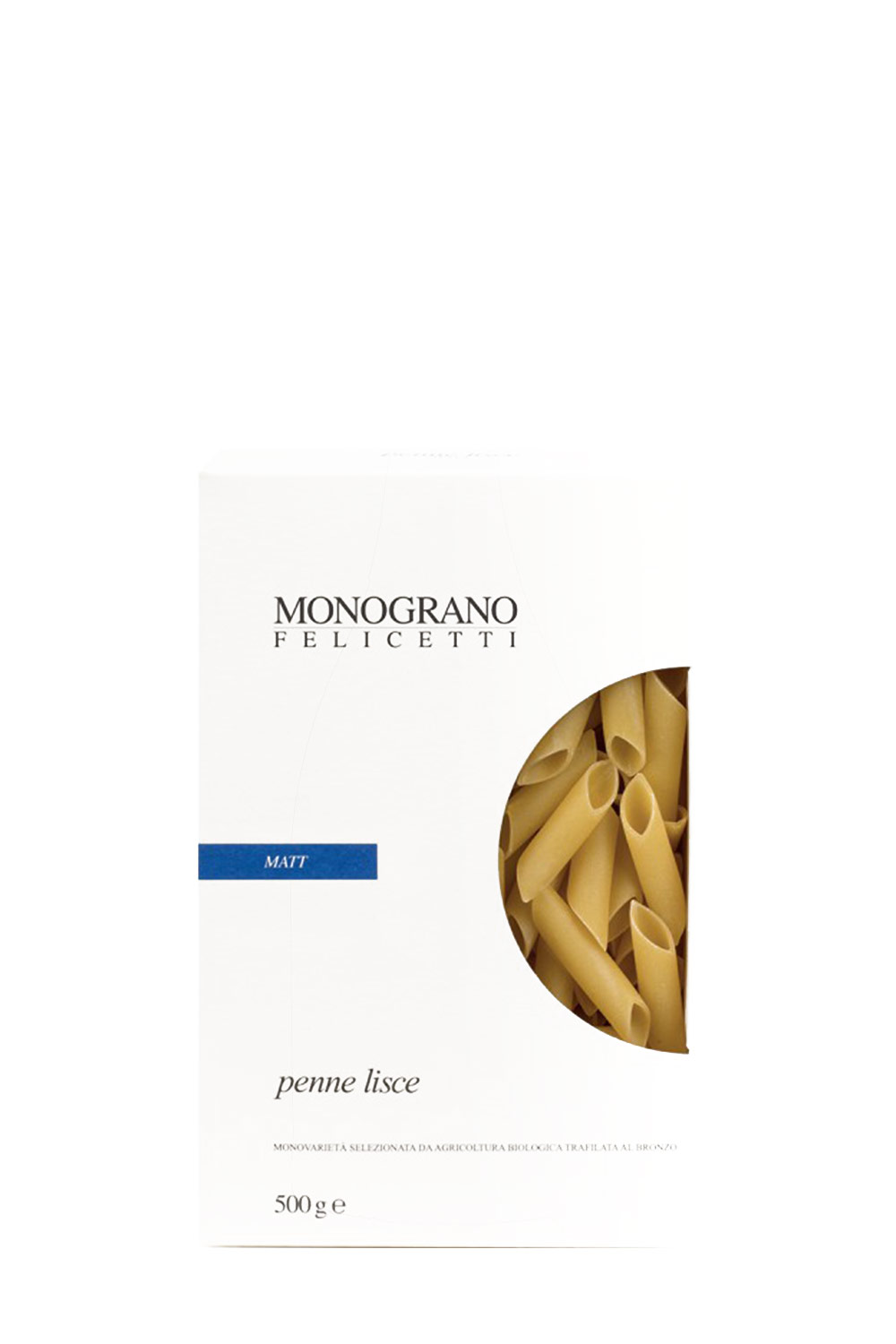 Felicetti Penne Lisce di Granoduro Matt aus Hartweizen Bio 500 g