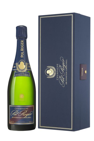 Pol Roger Sir Winston Churchill Champagner 2012 mit Geschenkverpackung