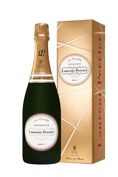 Laurent-Perrier La Cuvée Champagner Brut Geschenkverpackung Gold