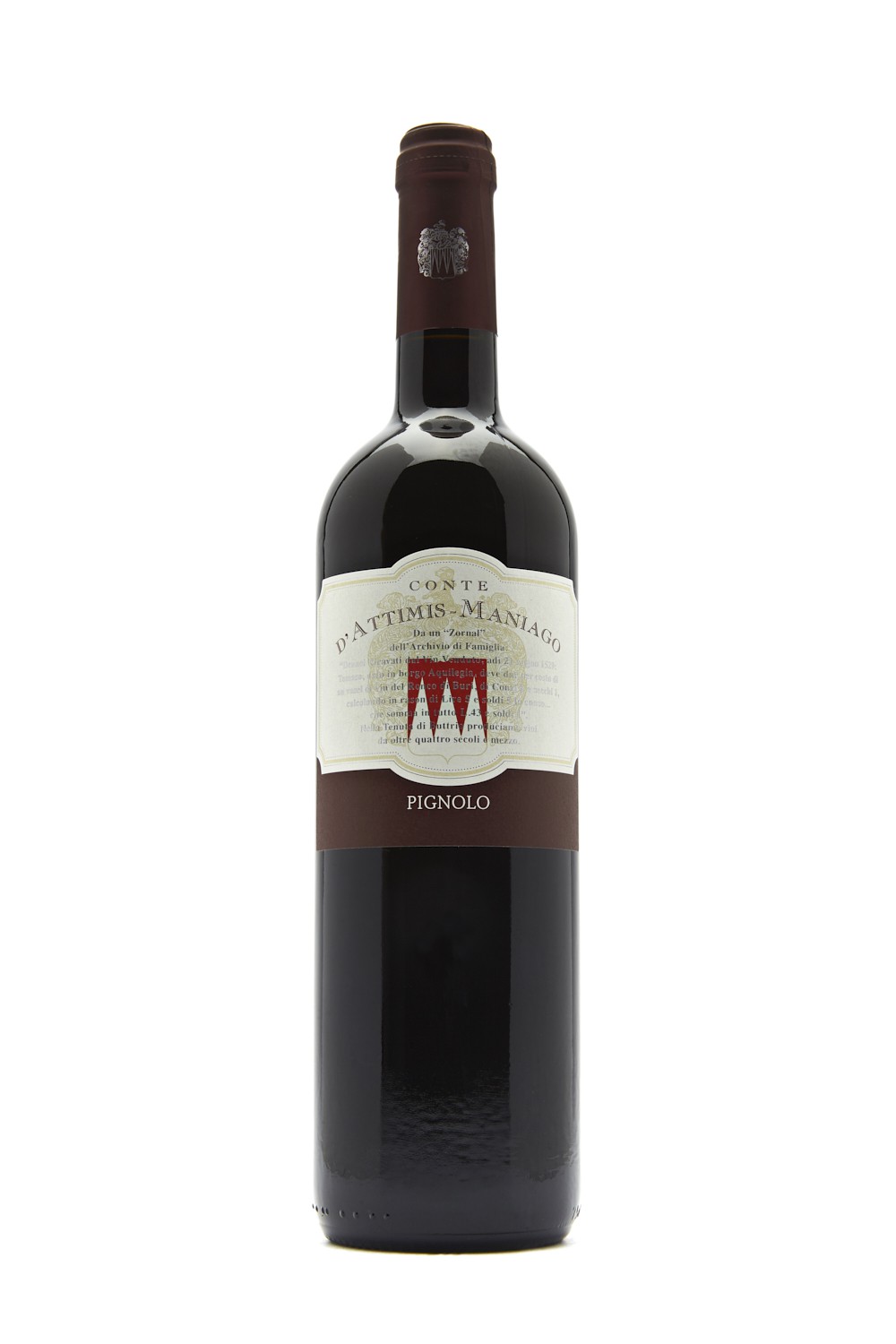 Conte d\'Attimis Maniago Pignolo DOC 2009 | Online kaufen bei Senti Vini -  Weine aus Italien